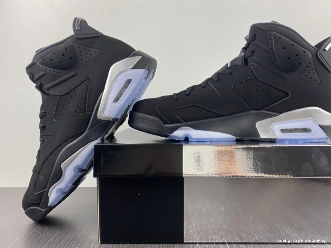 Rep Husky Chrome Seasonal DX2836- Silver Metallic Jordan Retro 6 4031 1027